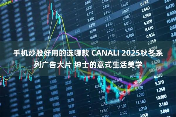 手机炒股好用的选哪款 CANALI 2025秋冬系列广告大片 绅士的意式生活美学