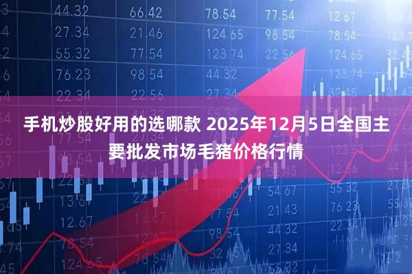 手机炒股好用的选哪款 2025年12月5日全国主要批发市场毛猪价格行情