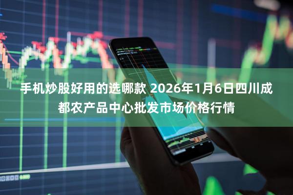 手机炒股好用的选哪款 2026年1月6日四川成都农产品中心批发市场价格行情